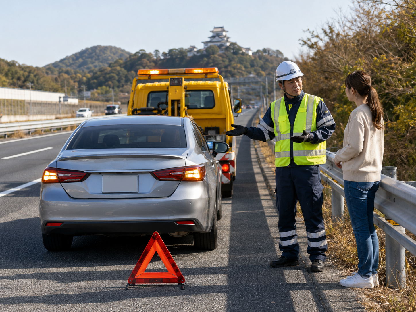 犬山市で高速道路の車故障はどうする？二次事故を防ぐ安全な応急対応を解説