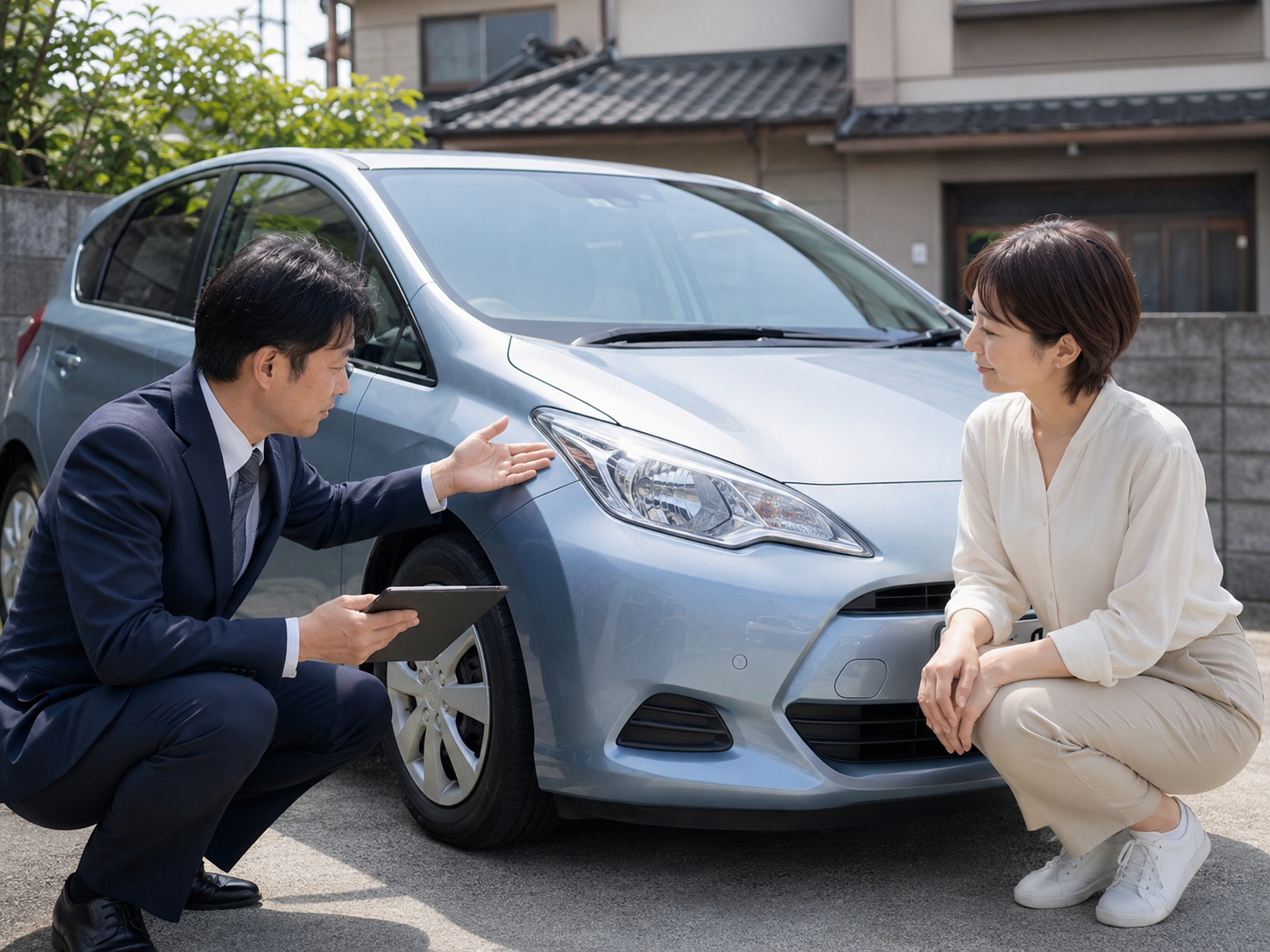 犬山市の事故現状車買取は修理費0円でそのまま手放せる？後悔しない売却判断